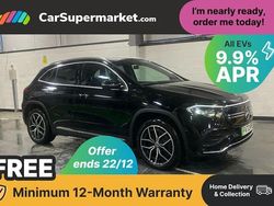 Black Used 2022 Mercedes EQA250+ AMG Line Premium SUV | £22,197 (Fair price)