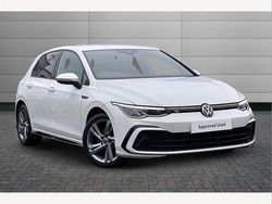 White Used 2022 VW Golf VIII R-line Hatchback | £21,595 (Fair price)