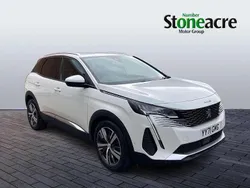 White Used 2021 Peugeot 3008 Allure Premium SUV | £15,780 (Fair price)