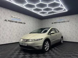 Silver Used 2008 Honda Civic EX Hatchback | £5,999 (Expensive)