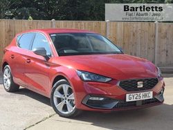 Red New 2025 Seat Leon FR Hatchback | £25,995 (Expensive)