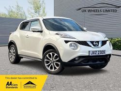 White Used 2016 Nissan Juke Tekna SUV | £6,890 (Fair price)