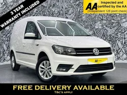 White Used 2020 VW Caddy Highline MPV | £12,495 (Good price)