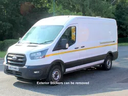White Used 2023 Ford Transit S Van | £19,950 (Fair price)
