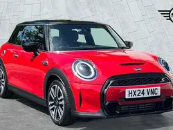 Red Used 2024 Mini Cooper S Exclusive Hatchback | £25,491 (Fair price)