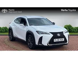 White Used 2020 Lexus UX 250h Sport Line SUV | £19,247 (Fair price)