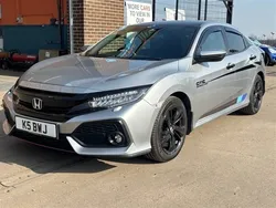 Silver Used 2018 Honda Civic EX Hatchback | £13,148 (Fair price)