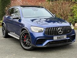 Blue Used 2019 Mercedes GLC63 AMG Premium Plus Estate | £39,995 (Good price)