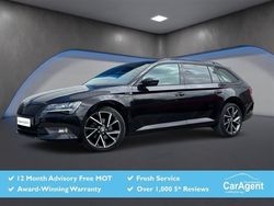 Black Used 2017 Skoda Superb SportLine Estate | £15,250 (Fair price)