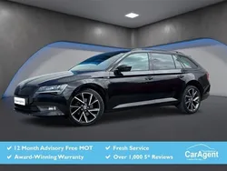 Black Used 2017 Skoda Superb SportLine Estate | £15,250 (Fair price)