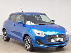 Blue Used 2018 Suzuki Swift SZ5 Hatchback | £9,498 (A bit pricey)