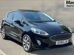 Black Used 2018 Ford Fiesta Zetec Hatchback | £8,000 (Fair price)