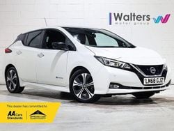 White Used 2018 Nissan Leaf Tekna Hatchback | £7,500 (Fair price)
