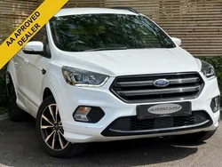 White Used 2018 Ford Kuga ST-Line SUV | £10,285 (Fair price)