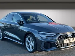 Grey Used 2022 Audi A3 S-Line Sedan | £22,221 (Fair price)