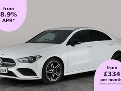 White Used 2022 Mercedes CLA180 AMG Line Premium Sedan | £24,372 (Fair price)