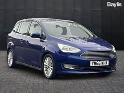 Blue Used 2017 Ford Grand C-Max Titanium MPV | £6,421 (Fair price)