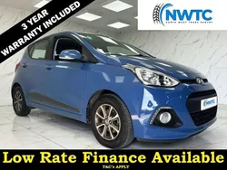 Blue Used 2014 Hyundai i10 Premium Hatchback | £5,695 (Fair price)