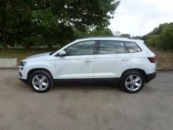 White Used 2018 Skoda Karoq SE SUV | £15,995 (A bit pricey)