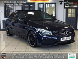 Blue Used 2018 Mercedes CLA200 Shooting Brake AMG line Estate | £14,970 (Good price)