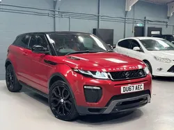 Red Used 2017 Land Rover Range Rover evoque HSE Dynamic Coupe | £9,795 (Fair price)
