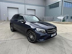 Blue Used 2016 Mercedes GLC220 AMG Line Premium Estate | £18,495 (A bit pricey)