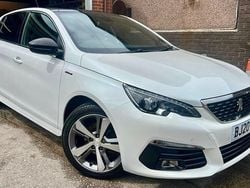 White Used 2020 Peugeot 308 GT-line Hatchback | £9,995 (Fair price)