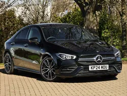 Black Used 2024 Mercedes CLA35 AMG Premium Coupe | £37,998 (Expensive)