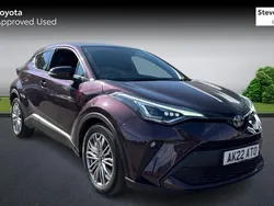 Mauve/purple Used 2022 Toyota C-HR SUV | £20,564 (A bit pricey)