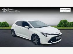 White Used 2022 Toyota Corolla Design Hatchback | £18,960 (Fair price)