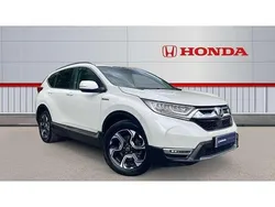 White Used 2019 Honda CR-V Hybrid SUV | £18,084 (Fair price)