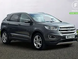 Grey Used 2017 Ford Edge Titanium SUV | £14,599 (Fair price)
