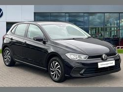 Deep black pearl Used 2022 VW Polo Life Hatchback | £17,332 (Fair price)