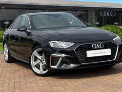 Black Used 2024 Audi A4 S-Line Sedan | £27,490 (Fair price)