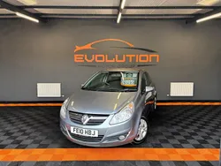 Silver Used 2010 Vauxhall Corsa Hatchback | £3,295 (Fair price)