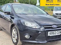 Black Used 2013 Ford Focus Zetec Hatchback | £5,888 (Fair price)