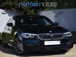 Black Used 2020 BMW 520 M Sport Sedan | £24,995 (Fair price)