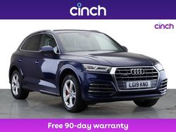 Blue Used 2019 Audi Q5 S-Line SUV | £22,149 (Fair price)
