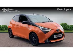 Orange Used 2019 Toyota Aygo X-cite Hatchback | £8,990 (A bit pricey)