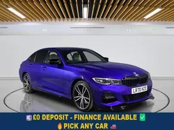 Blue Used 2020 BMW 330e M Sport Sedan | £21,049 (Fair price)