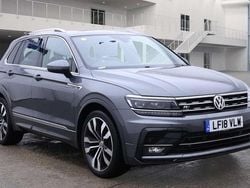 Grey Used 2018 VW Tiguan R-line SUV | £20,150 (Good price)