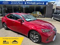 Red Used 2017 Lexus IS300h Sedan | £15,950 (Fair price)