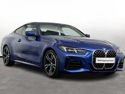 Blue Used 2024 BMW 420 M Sport Coupe | £34,500 (Good price)