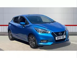 Blue Used 2019 Nissan Micra Tekna Hatchback | £11,695 (Good price)