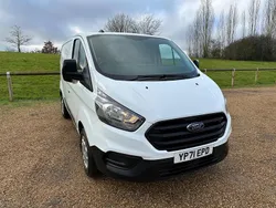 White Used 2021 Ford Transit Custom S | £11,475 (Super price)
