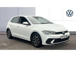 White Used 2023 VW Polo Life Hatchback | £17,178 (Fair price)