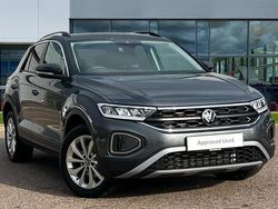 Indium grey metallic black Used 2025 VW T-Roc Match SUV | £26,242 (A bit pricey)