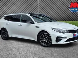 White Used 2018 Kia Optima 2 Estate | £11,799 (Fair price)