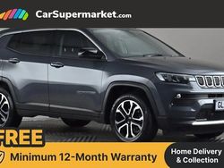 Grey Used 2022 Jeep Compass Limited SUV | £15,497 (Fair price)