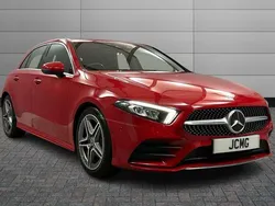 Red Used 2019 Mercedes A200 AMG Line Premium Hatchback | £18,000 (Fair price)